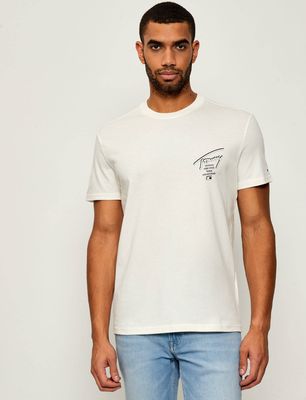 T-shirt męski na wiosnę Tommy Jeans ze sklepu: Gomez Fashion Store w kategorii: T-shirty męskie - zdjęcie 874714-BD9-10338_TM255M000111A13