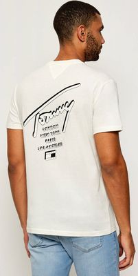 T-shirt męski na wiosnę Tommy Jeans ze sklepu: Gomez Fashion Store w kategorii: T-shirty męskie - zdjęcie 874714-BD9-10338_TM255M000111A13