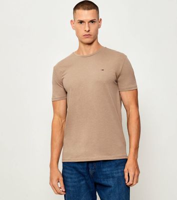 Tommy Jeans - T-shirt męski na wiosnę casual ze sklepu: Gomez Fashion Store w kategorii: T-shirty męskie - zdjęcie 874714-BD9-10338_TM255M000056G24