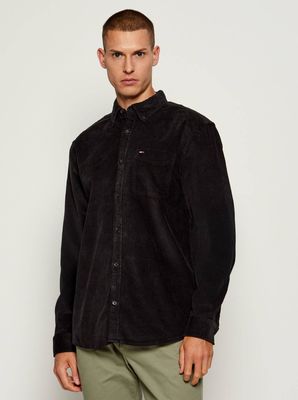 Koszula męska z klasycznym kołnierzykiem casual Tommy Jeans ze sklepu: Gomez Fashion Store w kategorii: Koszule męskie - zdjęcie 874714-BD9-10338_TM255M000066D44