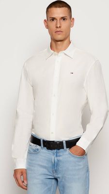 Koszula męska z klasycznym kołnierzykiem Tommy Jeans ze sklepu: Gomez Fashion Store w kategorii: Koszule męskie - zdjęcie 874714-BD9-10338_TM255M000069A07