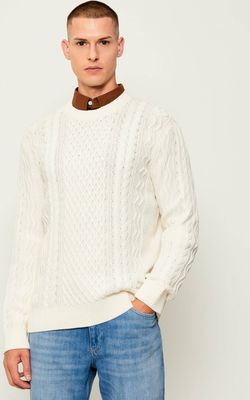 Sweter męski na zimę Tommy Jeans ze sklepu: Gomez Fashion Store w kategorii: Swetry męskie - zdjęcie 874714-BD9-10338_TM255M000072D14