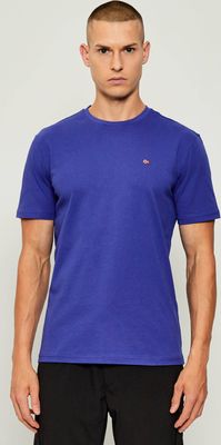 T-shirt męski w sportowym stylu na wiosnę Napapijri ze sklepu: Gomez Fashion Store w kategorii: T-shirty męskie - zdjęcie 874714-BD9-10338_NA255M000024993