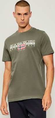 T-shirt męski sportowy w stylu młodzieżowym Napapijri ze sklepu: Gomez Fashion Store w kategorii: T-shirty męskie - zdjęcie 874714-BD9-10338_NA255M000026989