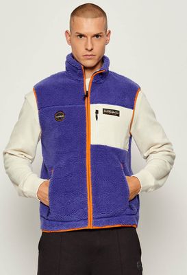 Napapijri - Kamizelka męska w sportowym stylu ze sklepu: Gomez Fashion Store w kategorii: Kamizelki męskie - zdjęcie 874714-BD9-10338_NA255M000019993