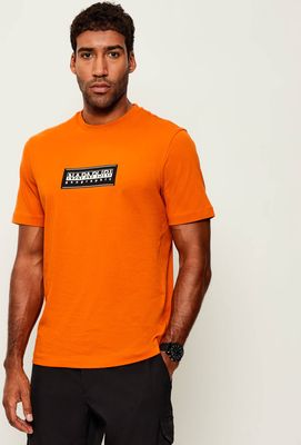 T-shirt męski sportowy Napapijri ze sklepu: Gomez Fashion Store w kategorii: T-shirty męskie - zdjęcie 874714-BD9-10338_NA255M000037991