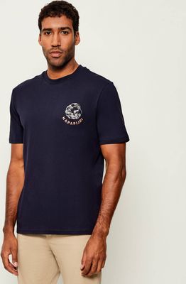 T-shirt męski letni Napapijri ze sklepu: Gomez Fashion Store w kategorii: T-shirty męskie - zdjęcie 874714-BD9-10338_NA255M000053176