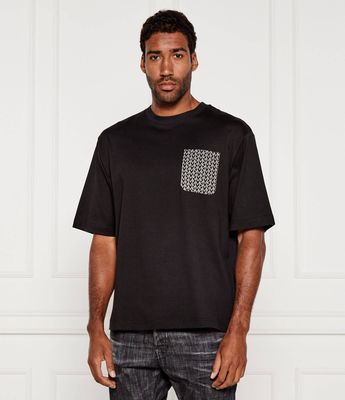 Michael Kors - T-shirt męski młodzieżowy ze sklepu: Gomez Fashion Store w kategorii: T-shirty męskie - zdjęcie 874714-BD9-10338_MK254M000004001