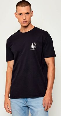 T-shirt męski casual Armani Exchange ze sklepu: Gomez Fashion Store w kategorii: T-shirty męskie - zdjęcie 874714-BD9-10338_AX255M000077I94
