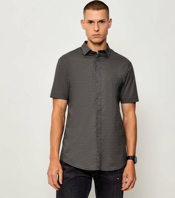 Koszula męska na wiosnę Armani Exchange ze sklepu: Gomez Fashion Store w kategorii: Koszule męskie - zdjęcie 874714-BD9-10338_AX255M000080J54