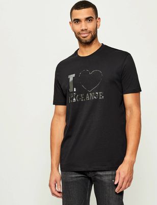 T-shirt męski wiosenny Armani Exchange ze sklepu: Gomez Fashion Store w kategorii: T-shirty męskie - zdjęcie 874714-BD9-10338_AX255M000096J63