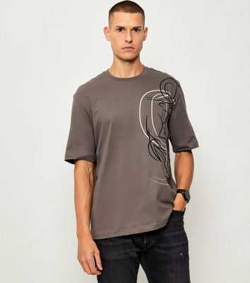 T-shirt męski młodzieżowy Armani Exchange ze sklepu: Gomez Fashion Store w kategorii: T-shirty męskie - zdjęcie 874714-BD9-10338_AX255M000102J47