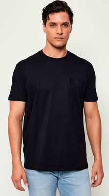 T-shirt męski casualowy Armani Exchange ze sklepu: Gomez Fashion Store w kategorii: T-shirty męskie - zdjęcie 874714-BD9-10338_AX255M000106I94