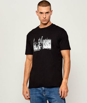 T-shirt męski wiosenny Armani Exchange ze sklepu: Gomez Fashion Store w kategorii: T-shirty męskie - zdjęcie 874714-BD9-10338_AX255M000107J59