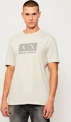 T-shirt męski na wiosnę młodzieżowy Armani Exchange ze sklepu: Gomez Fashion Store w kategorii: T-shirty męskie - zdjęcie 874714-BD9-10338_AX255M000109J64