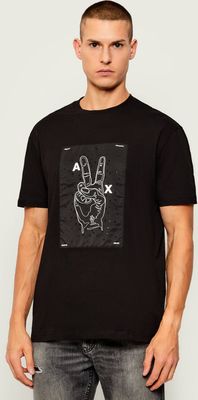 T-shirt męski młodzieżowy Armani Exchange ze sklepu: Gomez Fashion Store w kategorii: T-shirty męskie - zdjęcie 874714-BD9-10338_AX255M000113H50