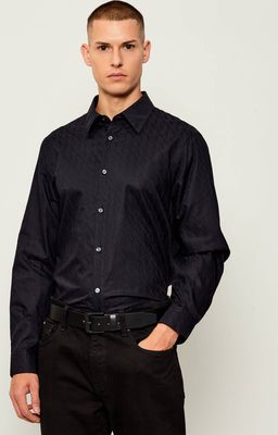 Koszula męska z klasycznym kołnierzykiem Armani Exchange ze sklepu: Gomez Fashion Store w kategorii: Koszule męskie - zdjęcie 874714-BD9-10338_AX255M000121I94
