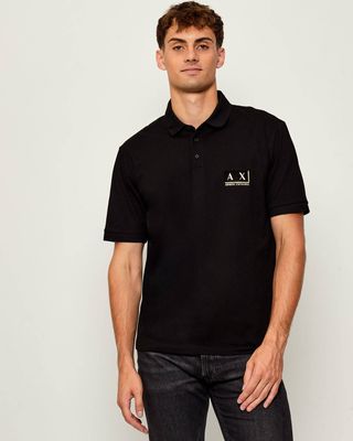 Armani Exchange - T-shirt męski casual ze sklepu: Gomez Fashion Store w kategorii: T-shirty męskie - zdjęcie 874714-BD9-10338_AX255M000126H78