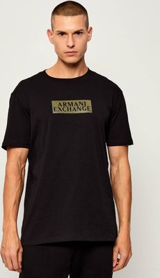 T-shirt męski młodzieżowy Armani Exchange ze sklepu: Gomez Fashion Store w kategorii: T-shirty męskie - zdjęcie 874714-BD9-10338_AX255M000132J56