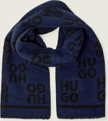 HUGO - Szalik ze sklepu: Gomez Fashion Store w kategorii: Szaliki męskie - zdjęcie 874714-BD9-10338_BU255M000163418