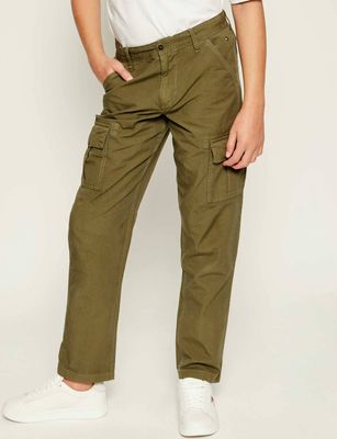 Spodnie chłopięce jesienne Tommy Hilfiger ze sklepu: Gomez Fashion Store w kategorii: Spodnie chłopięce