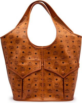 Shopper bag na wakacje MCM ze sklepu: Gomez Fashion Store w kategorii: Torby Shopper bag - zdjęcie 874714-BD9-10338_M1255W000012001