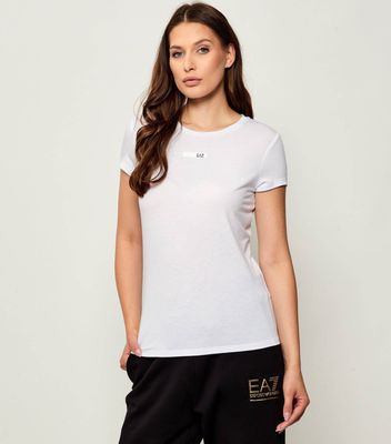 Bluzka damska EA7 ze sklepu: Gomez Fashion Store w kategorii: Bluzki damskie - zdjęcie 874714-BD9-10338_E7255W000020C54