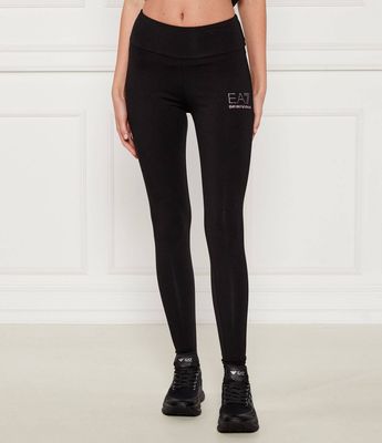Spodnie damskie na wiosnę casual EA7 ze sklepu: Gomez Fashion Store w kategorii: Spodnie damskie - zdjęcie 874714-BD9-10338_E7255W000003E70