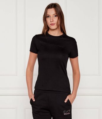 Bluzka damska EA7 ze sklepu: Gomez Fashion Store w kategorii: Bluzki damskie - zdjęcie 874714-BD9-10338_E7255W000002C51
