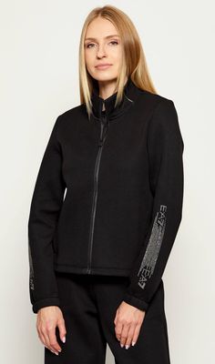 Bluza damska EA7 ze sklepu: Gomez Fashion Store w kategorii: Bluzy damskie - zdjęcie 874714-BD9-10338_E7255W000023C51