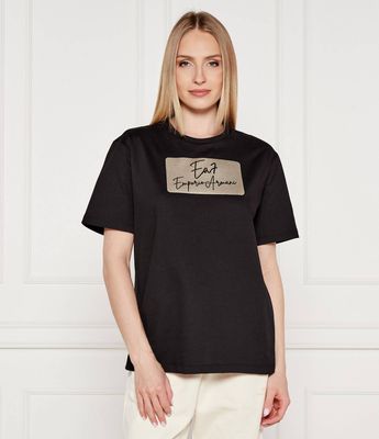 EA7 - Bluzka damska w stylu młodzieżowym ze sklepu: Gomez Fashion Store w kategorii: Bluzki damskie - zdjęcie 874714-BD9-10338_E7255W000001C51