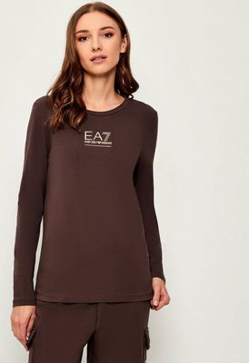 Bluzka damska casualowa EA7 ze sklepu: Gomez Fashion Store w kategorii: Bluzki damskie - zdjęcie 874714-BD9-10338_E7255W000037E55