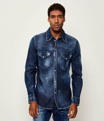 Dsquared2 - Koszula męska ze sklepu: Gomez Fashion Store w kategorii: Koszule męskie - zdjęcie 874714-BD9-10338_DQ254M000048470