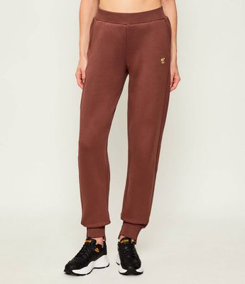 Spodnie damskie w sportowym stylu Just Cavalli ze sklepu: Gomez Fashion Store w kategorii: Spodnie damskie - zdjęcie 874714-BD9-10338_CA255W000003747