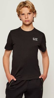 T-shirt chłopięce na lato EA7 ze sklepu: Gomez Fashion Store w kategorii: T-shirty chłopięce