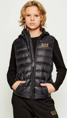 EA7 - Kamizelka chłopięca jesienny ze sklepu: Gomez Fashion Store w kategorii: Kamizelki chłopięce