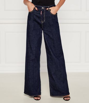 Jeansy damskie casual Dsquared2 ze sklepu: Gomez Fashion Store w kategorii: Jeansy damskie - zdjęcie 874714-BD9-10338_DQ254W000003470
