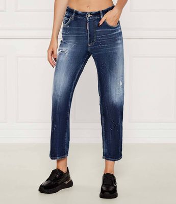 Jeansy damskie Dsquared2 ze sklepu: Gomez Fashion Store w kategorii: Jeansy damskie - zdjęcie 874714-BD9-10338_DQ254W000005470