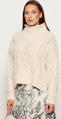 Sweter damski na zimę Marc Cain ze sklepu: Gomez Fashion Store w kategorii: Swetry damskie - zdjęcie 874714-BD9-10338_CR255W000041182