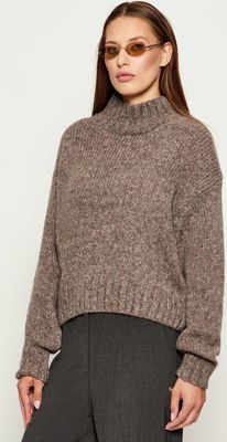Marc Cain - Sweter damski casualowy ze sklepu: Gomez Fashion Store w kategorii: Swetry damskie - zdjęcie 874714-BD9-10338_CR255W000043836