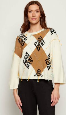 Sweter damski Marc Cain ze sklepu: Gomez Fashion Store w kategorii: Swetry damskie - zdjęcie 874714-BD9-10338_CR255W000087112