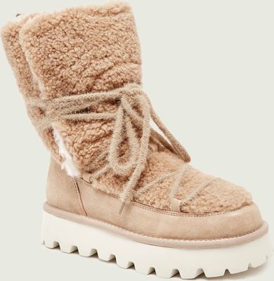 Śniegowce damskie na zimę Marc Cain ze sklepu: Gomez Fashion Store w kategorii: Śniegowce damskie - zdjęcie 874714-BD9-10338_CR255W000101623