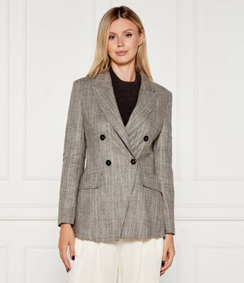 Marynarka elegancki Marella ze sklepu: Gomez Fashion Store w kategorii: Marynarki damskie - zdjęcie 874714-BD9-10338_MA254W000004001