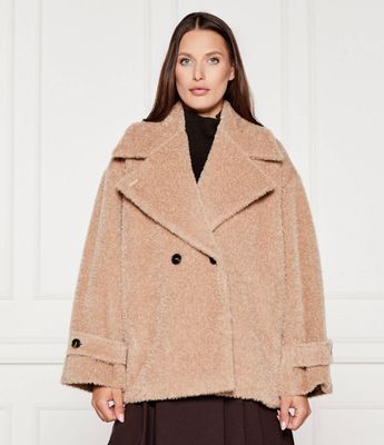 Płaszcz damski Marella ze sklepu: Gomez Fashion Store w kategorii: Płaszcze damskie - zdjęcie 874714-BD9-10338_MA254W000006001