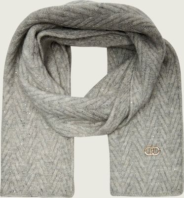 Szalik/chusta Liu Jo ze sklepu: Gomez Fashion Store w kategorii: Szaliki i chusty damskie - zdjęcie 874714-BD9-10338_LC255W000050T56