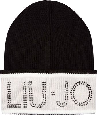 Czapka zimowa damska Liu Jo ze sklepu: Gomez Fashion Store w kategorii: Czapki zimowe damskie - zdjęcie 874714-BD9-10338_LC255W000067222