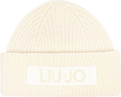Czapka zimowa damska Liu Jo ze sklepu: Gomez Fashion Store w kategorii: Czapki zimowe damskie - zdjęcie 874714-BD9-10338_LC255W000099701