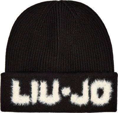 Liu Jo - Czapka zimowa damska ze sklepu: Gomez Fashion Store w kategorii: Czapki zimowe damskie - zdjęcie 874714-BD9-10338_LC255W000100222