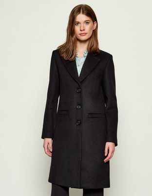 Płaszcz damski casual Liu Jo ze sklepu: Gomez Fashion Store w kategorii: Płaszcze damskie - zdjęcie 874714-BD9-10338_LJ255W000013222