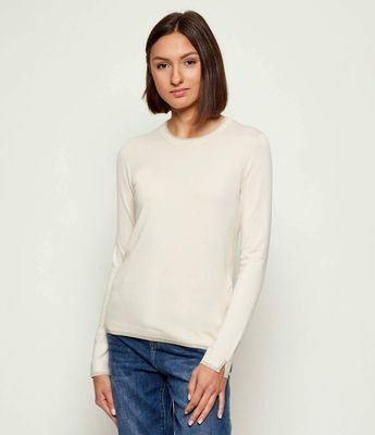 Liu Jo - Sweter damski na zimę casual ze sklepu: Gomez Fashion Store w kategorii: Swetry damskie - zdjęcie 874714-BD9-10338_LJ255W000017731